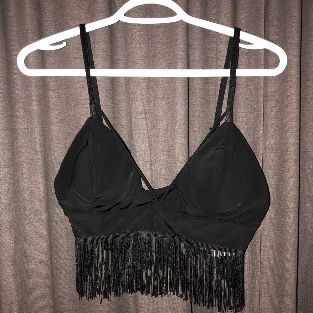 NWT Windsor fringe bra top